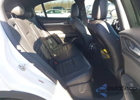 2018 Alfa Romeo Stelvio Ti Sport Awd из США, поврежденный, VIN ZASFAKNN7J7B70590